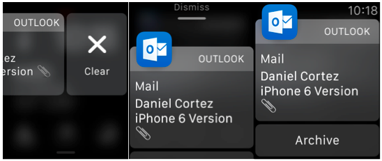 first impressions of apple watch - notifications