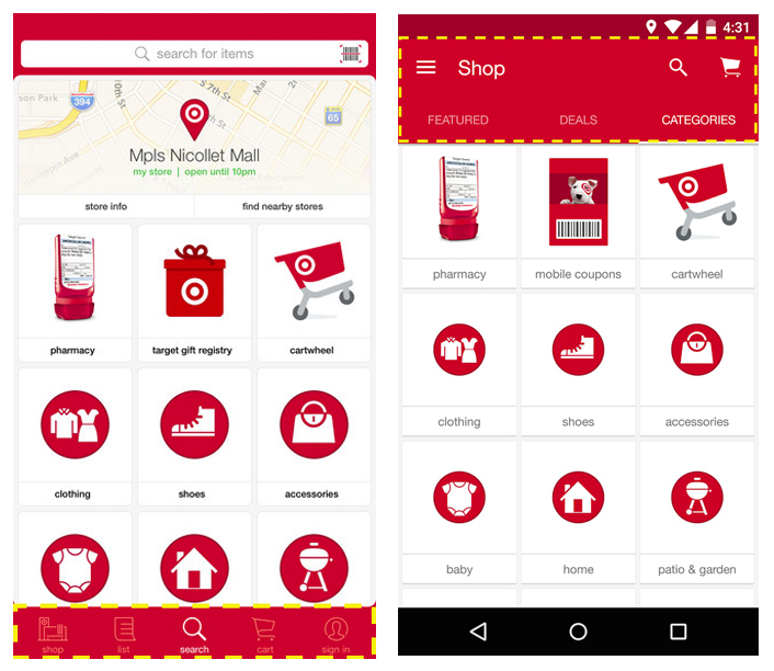 target mobile app pros and cons of mobile app development