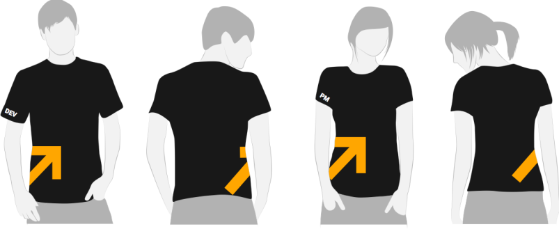t-shirt design contest - uptop - ux design and web and mobile development